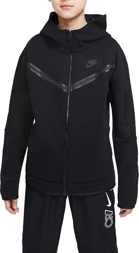 nike tech kids zwart|nike tech youth fleece.